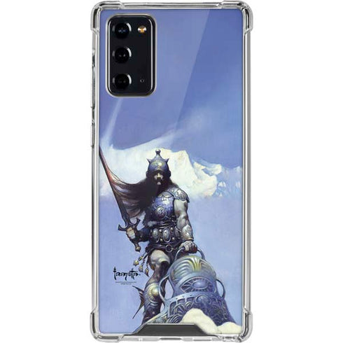 Frazetta Sliver Warrior Galaxy Note20 5G Clear Case